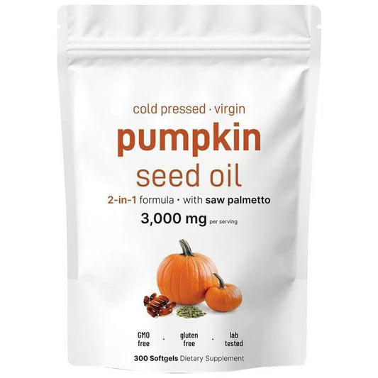 Pumpkin seed oil soft capsules