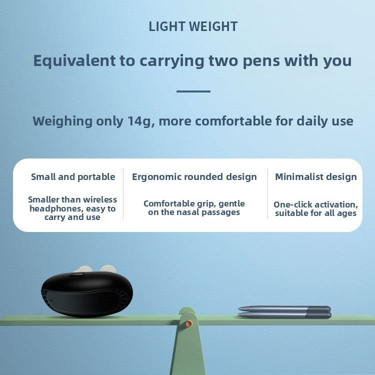 Infrared nasal comfort device